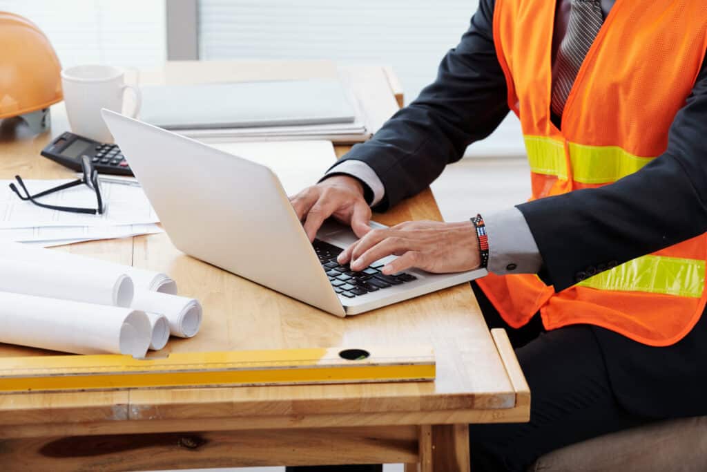 construction Engineer at work