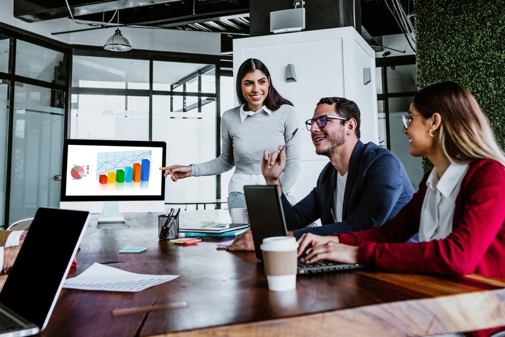 A group meeting with marketing agencies virtual assistant