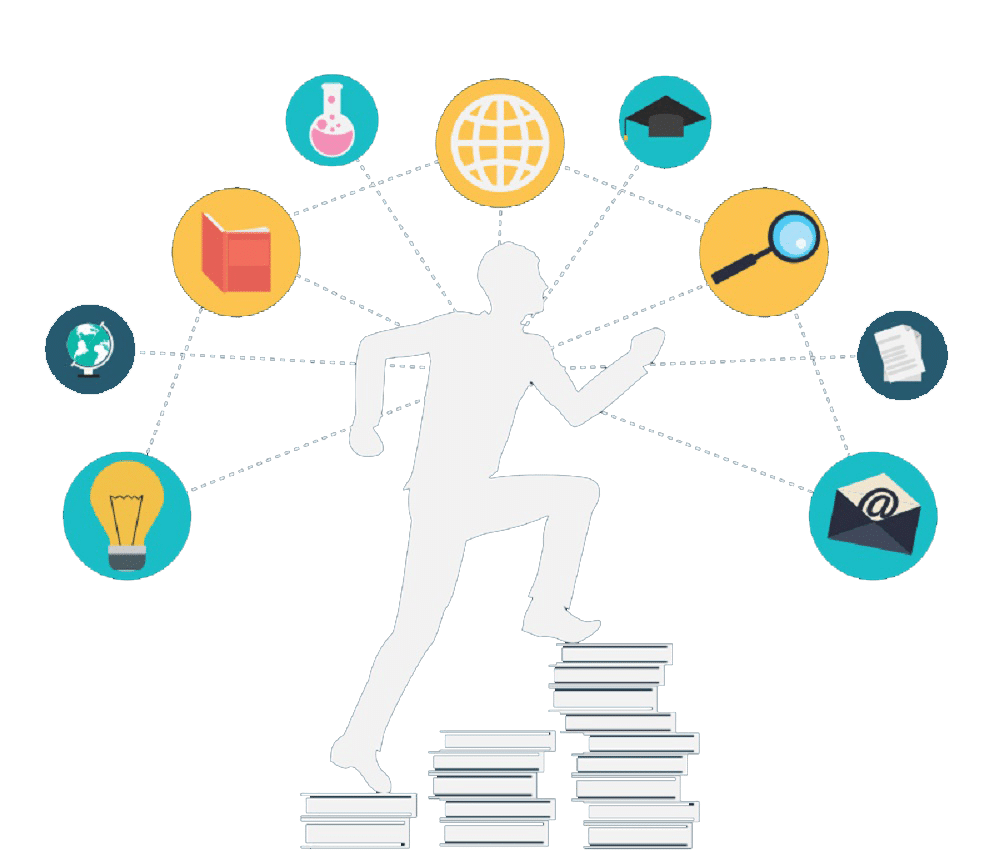 illustration of educational service