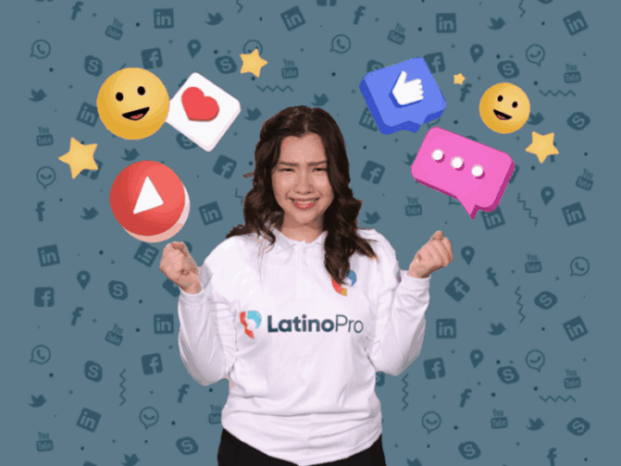 Social media manager virtual assistant and emojis