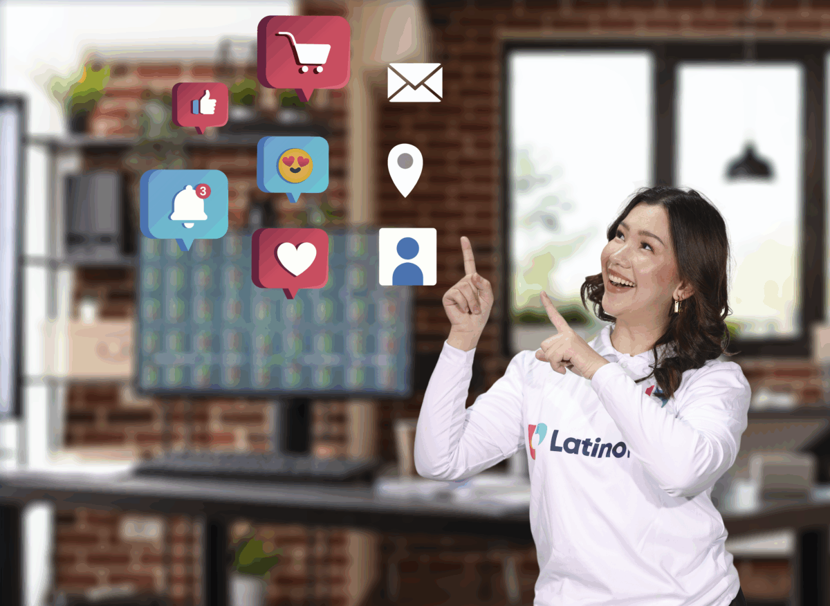 social media marketing concept marketing with applications